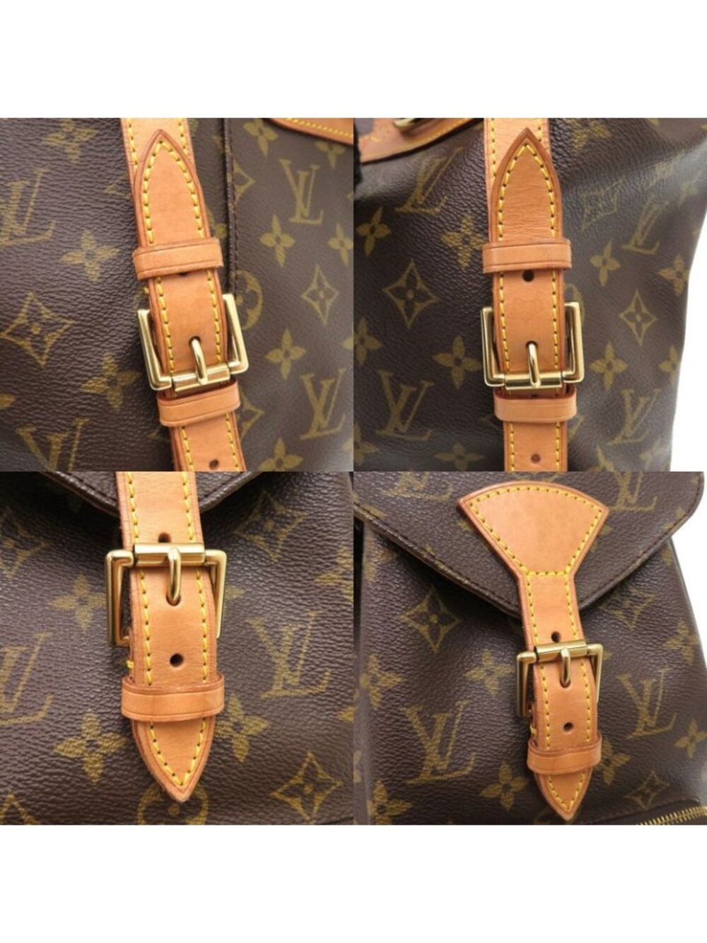 Louis Vuitton Montsouris MM Monogram Backpack Daypack 0503 - Picture 8 of 10